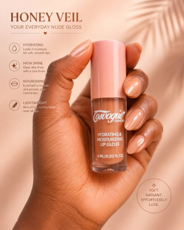 Honey Veil Lip Gloss (Nude Collection)